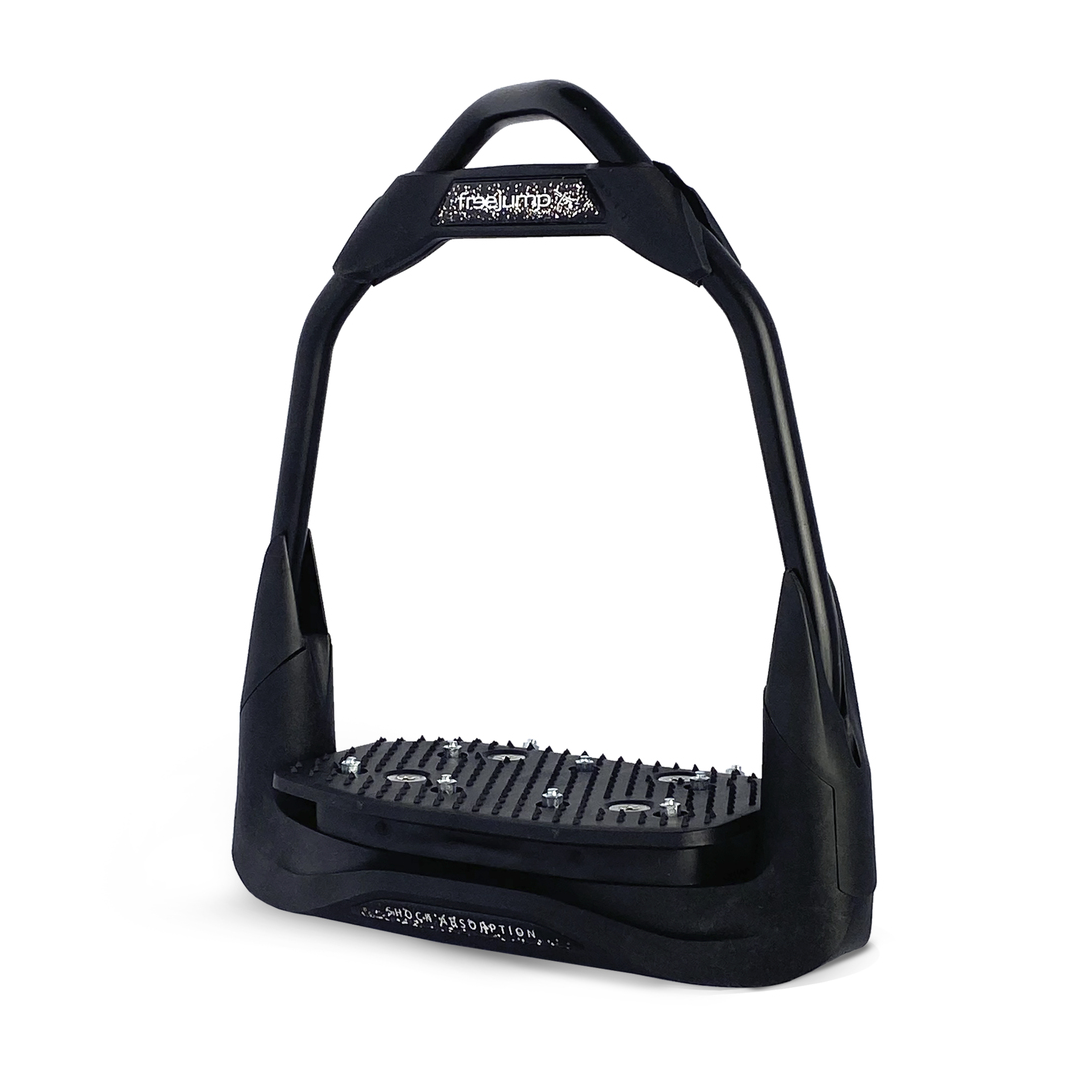 Freejump AirS Full Black AirS 0-30 Dressage Edition Stirrups