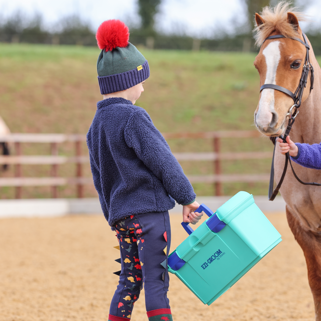 Shires Tikaboo Children's Bobble Hat #colour_dinosuar