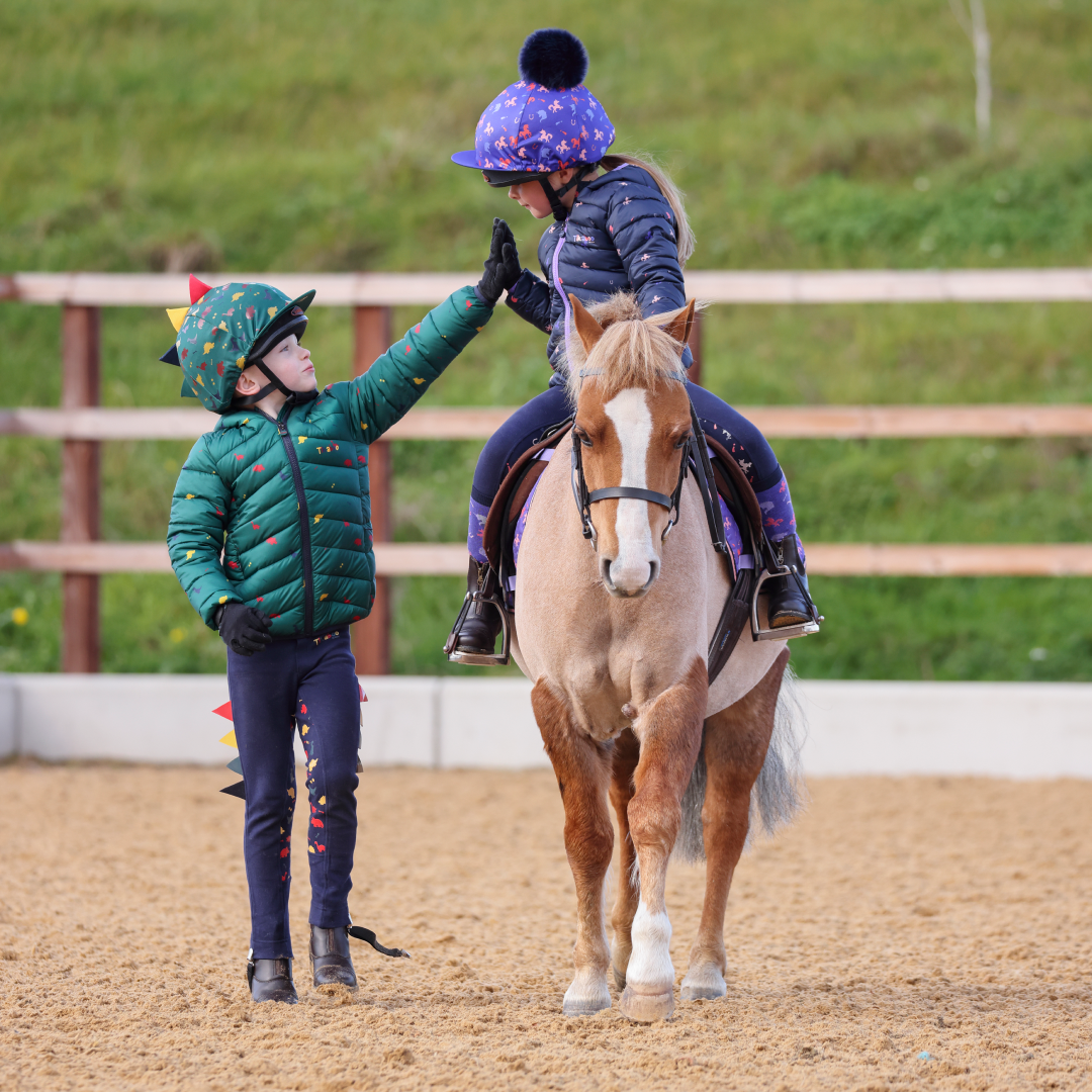 Shires Tikaboo Children's Padded Coat #colour_unicorn