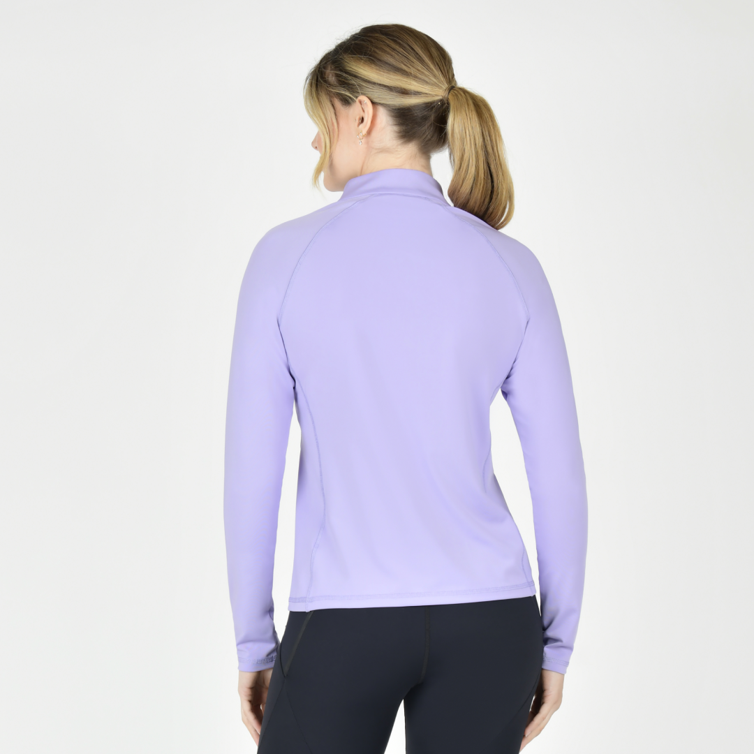 Weatherbeeta Prime Long Sleeve Ladies Top #colour_mauve