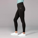 Toggi Sculptor Deco Ladies Riding Tights #colour_dark-green