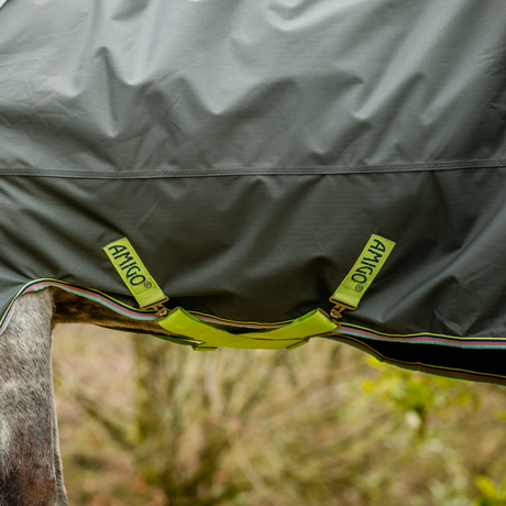 Horseware Ireland Amigo Hero 600D With Ripstop Plus 100g #colour_shadow-lime-navy