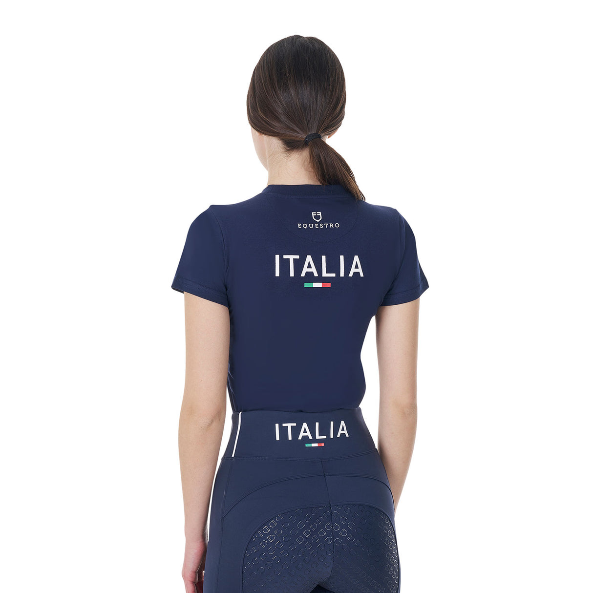 Equestro Women's Slim Fit T-Shirt Equestro X Fise