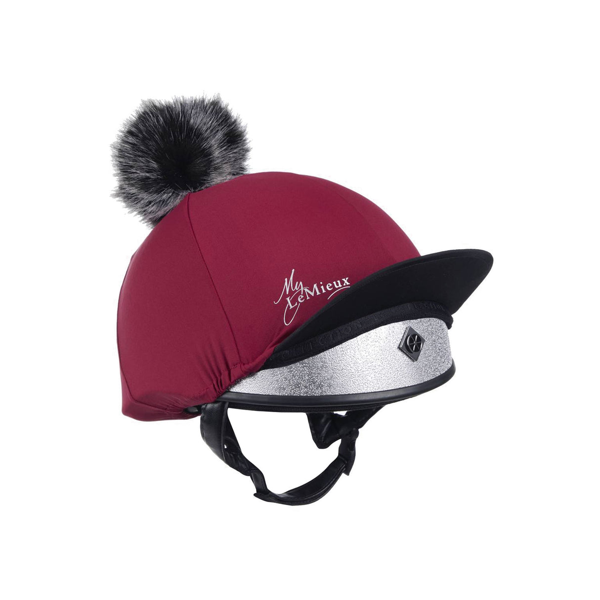 LeMieux Pom Hat Silk Mulberry