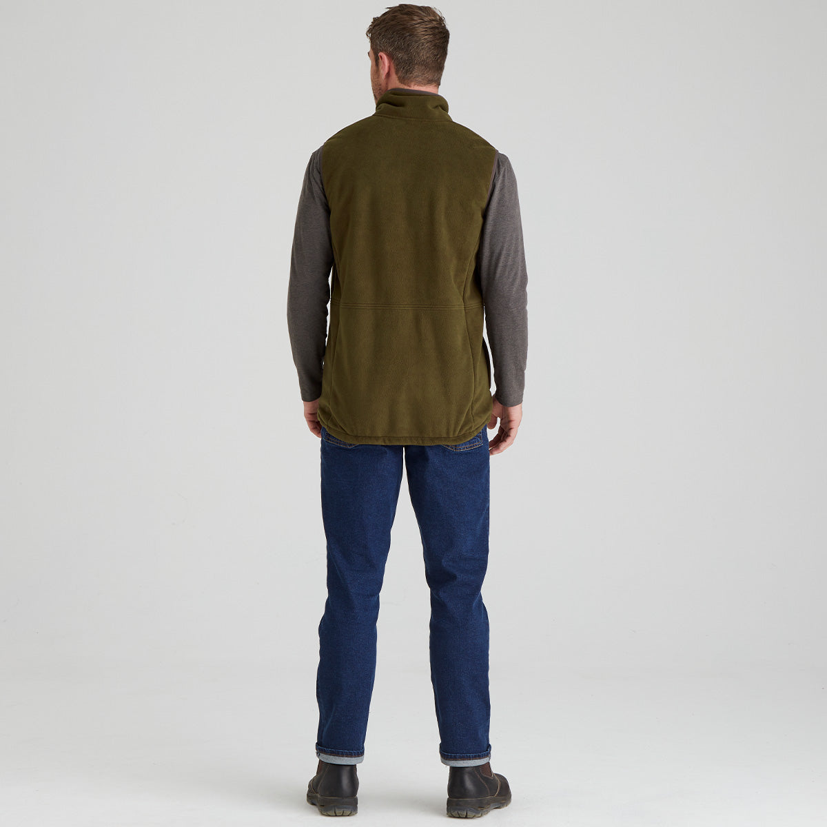 Ridgeline Mens Kodiak Gilet #colour_moody-teak