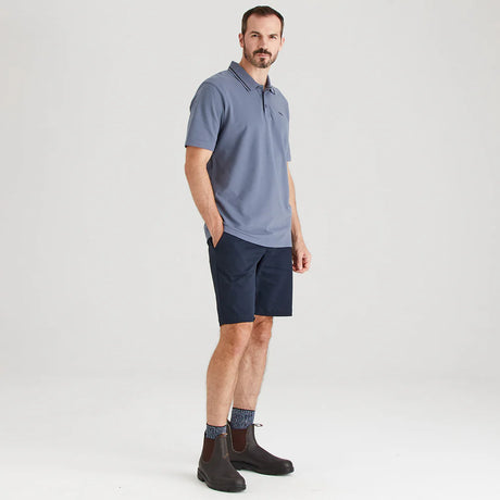 Ridgeline Mens Kilworth Polo Top #colour_storm