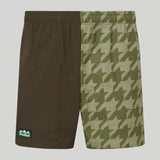 Ridgeline Unisex Backslider Shorts #colour_deep-forest-print