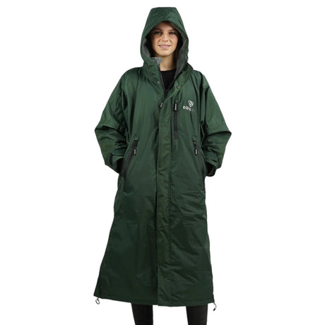 EQUIDRY Women's Thin Fleece Evolution  #colour_black-forest-green