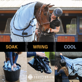 Equilibrium Quick Chill Cool Rug with Detachable Neck