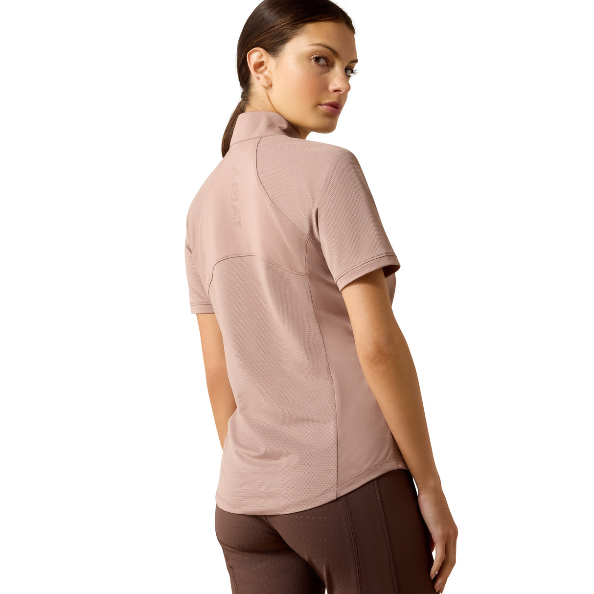 Ariat Women's Soquel 1/4 Zip Baselayer #colour_antler