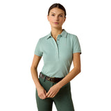 Ariat Women's Prix 3.0 Polo #colour_blue-surf