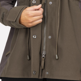 Shires Aubrion Heritage Unisex Full Zip Jacket #colour_dark-olive