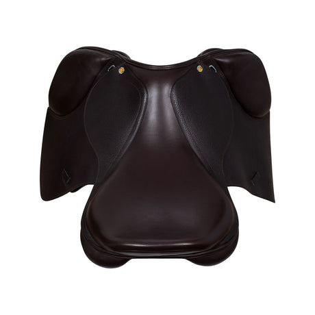 Equestro Jumping Saddle Hammered Leather #colour_brown