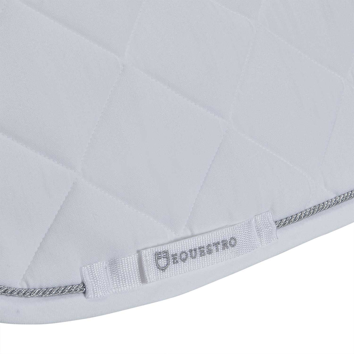Equestro Pony Jumping Saddle Pad In Cotton With Trimmings