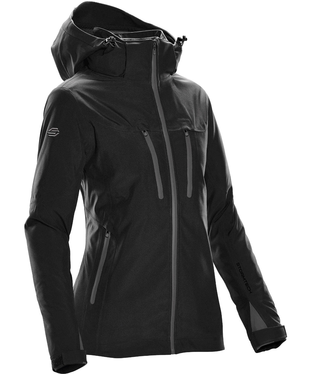 Stormtech Women's Matrix System Jacket #colour_black-carbon