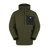 Ridgeline Unisex Tempest Smock #colour_deep-forest