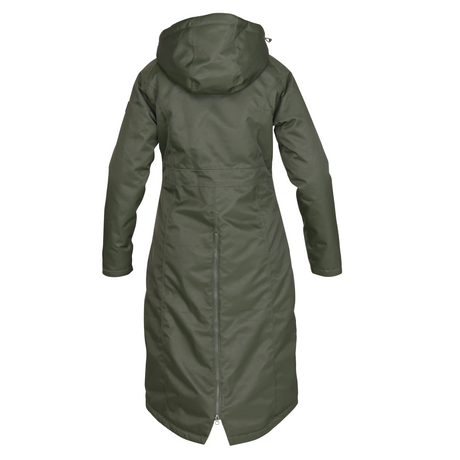 Shires Aubrion Ladies Halcyon Long Waterproof Coat #colour_green