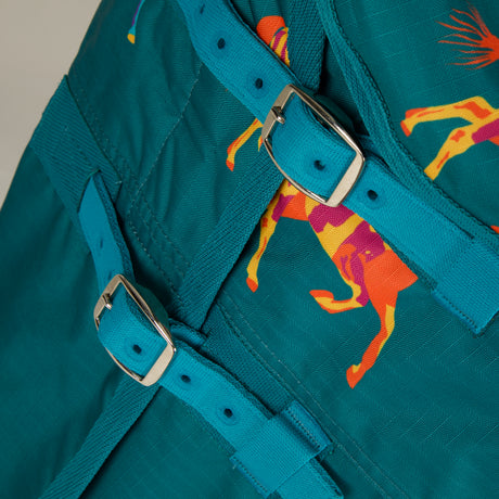 Bridleway Ontario 100g Turnout Rug #colour_green-horse