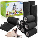 Equimed 10cm Vetwrap Pack of 12 #colour_black