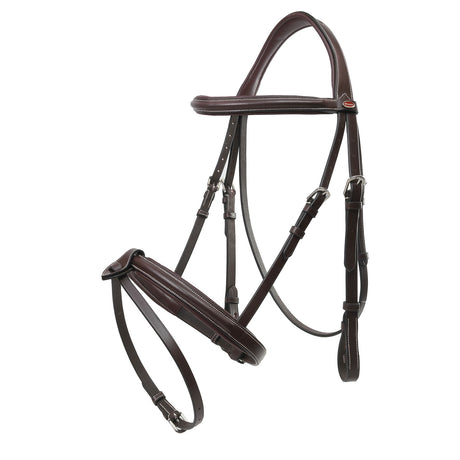 Whitaker Eastwood Raised Flash Bridle With Reins #colour_ight-havana