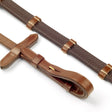 Whitaker Valencia 9-Loop 1/2 Reins #colour_tan