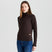 Women's Melford Knit Roll Neck - Deep Bark