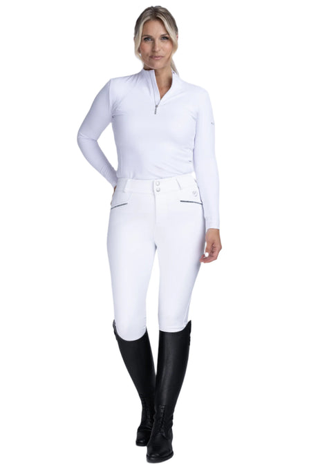 Mochara Knee Grip Breeches #colour_white