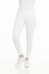 Equitheme Ladies Brigitte Silicone Seat Pull-On Breeches #colour_white