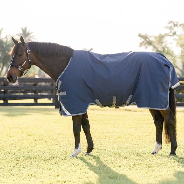 Horseware Ireland Rhino 0g Turnout Rug #colour_navy-titanium-grey-classic-blue