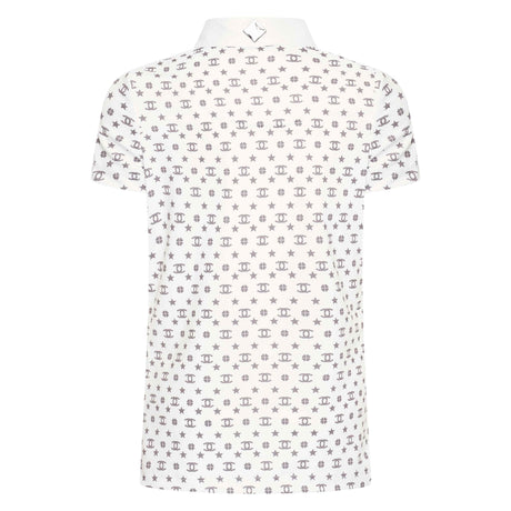 Imperial Riding Children's Roxy Tech Top #Colour_white-grey