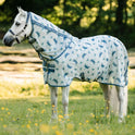 Horseware Ireland Amigo Bug Rug Plus #colour_dragonfly-print-silver-blue-sage