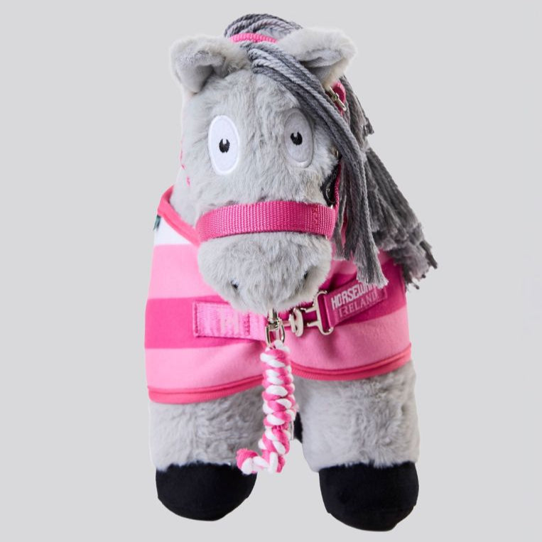 Horseware Ireland Crafty Ponies Horseware Headcollar & Leadrope #colour_whitney-pink