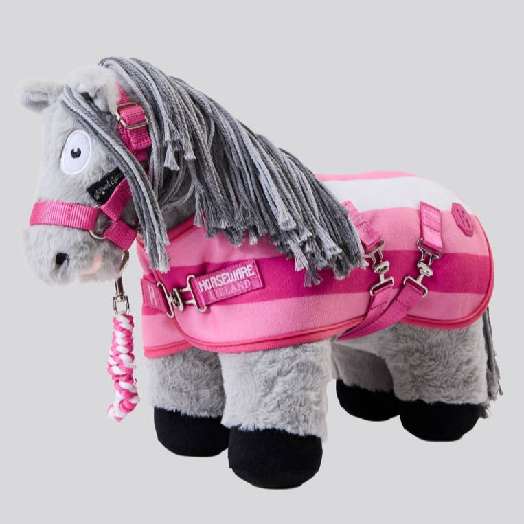 Horseware Ireland Crafty Ponies Horseware Headcollar & Leadrope #colour_whitney-pink