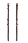 Henry James Billet Cheekpieces #colour_havana-brown