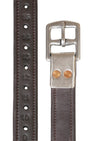Henry James Calfskin Stirrup Leathers #colour_havana-brown