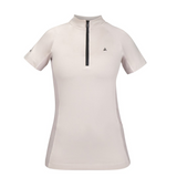 Shires Aubrion Ladies React Short Sleeve Base Layer #colour_sand