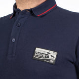 HKM Men's Polo Shirt -Derby #colour_dark-blue