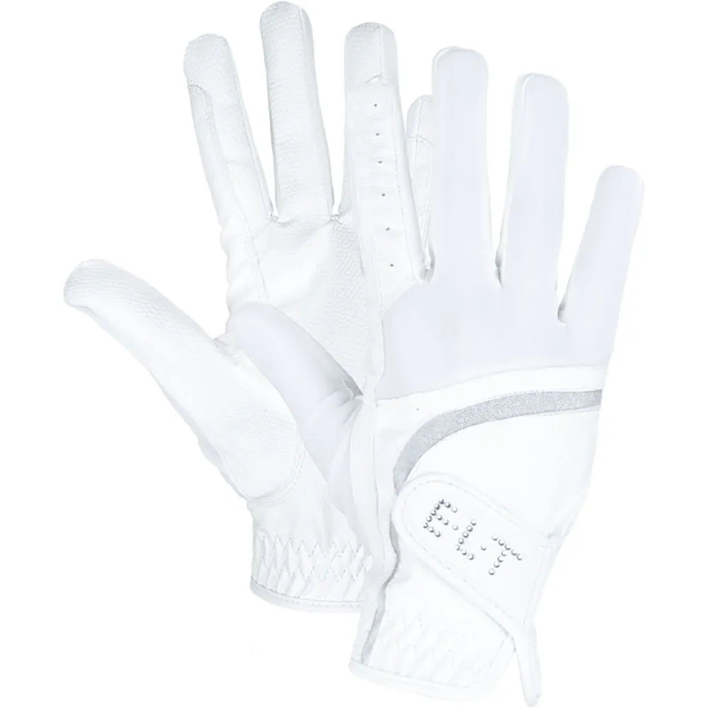 E.L.T Noelle Riding Glove #colour_white