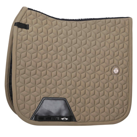 HV Polo Essential Dressage Saddle Pad #colour_stone