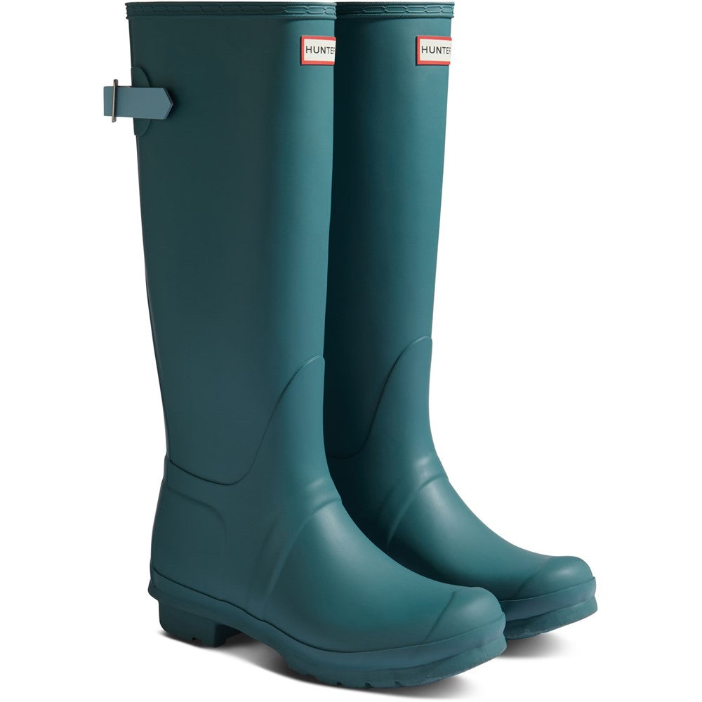 Bottes en caoutchouc Hunter Original Tall Back réglables pour femmes