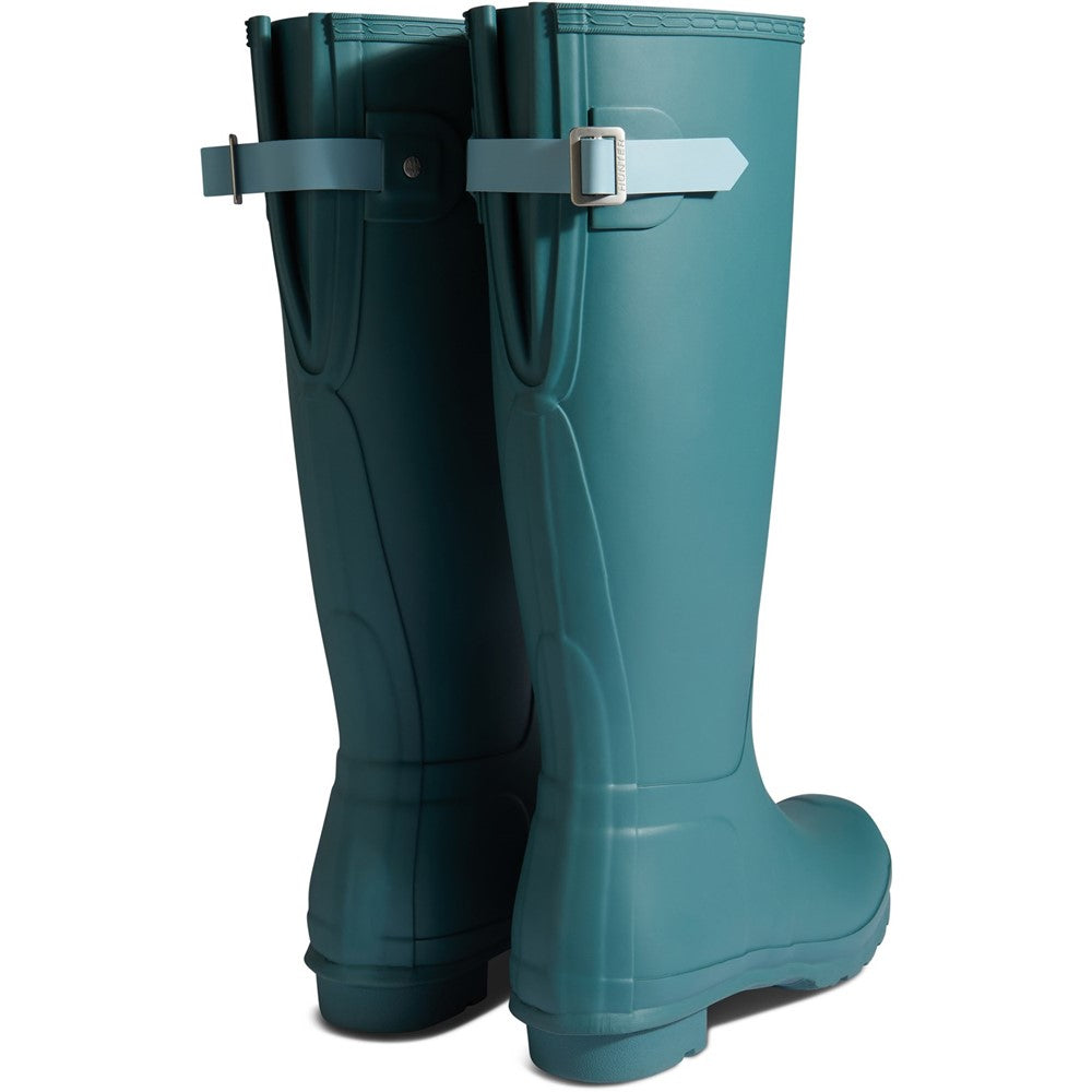 Bottes en caoutchouc Hunter Original Tall Back réglables pour femmes