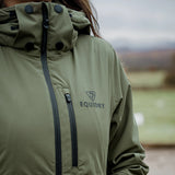 EQUIDRY Women's Iris Waterproof Riding Jacket #colour_green