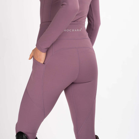 Mochara Technical Leggings #colour_mauve