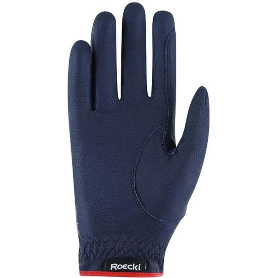 Roeckl Marne Riding Gloves #colour_navy-rainbow