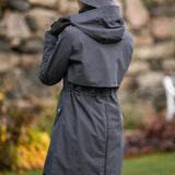 Stierna Cloud Rain Parka #colour_ebony