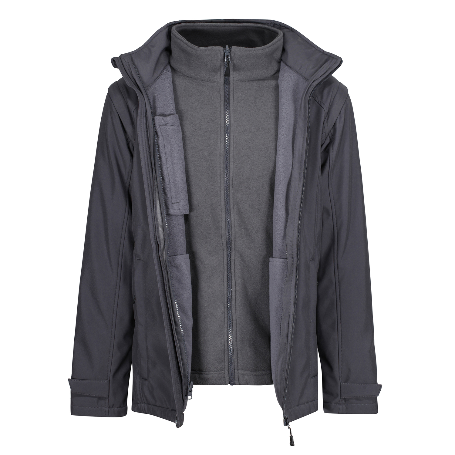 Regatta Professional Erasmus 4in1 Softshell Jacket #colour_grey