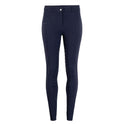 Pantalon d'équitation ajustable aux genoux Montar Junior Crystal Yati bleu marine