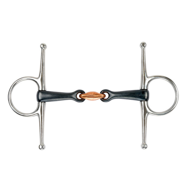 Shires Sweet Iron Full Cheek Snaffle with Lozenge