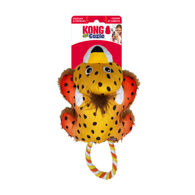 KONG Cozie Tuggz Cheetah