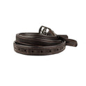 KM Elite Luxury Stirrup Leathers #colour_brown